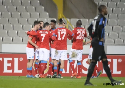 Slordig Club Brugge gaat in leeg Jan Breydel onderuit tegen Napoli