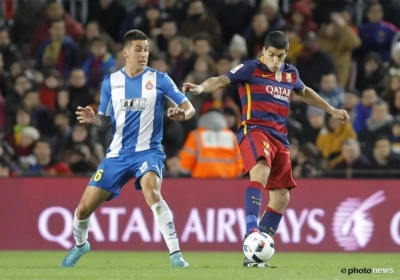 Suarez wacht Espanyol-spelers op in spelerstunnel en riskeert (opnieuw) een schorsing