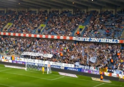 Kippenvelmoment in Genk: Supporters eren 11-jarige Bas die deze week overleed