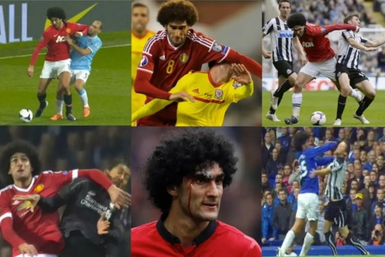 Fellaini heeft geen spijt van elleboogslag: "Ik zou het opnieuw doen"