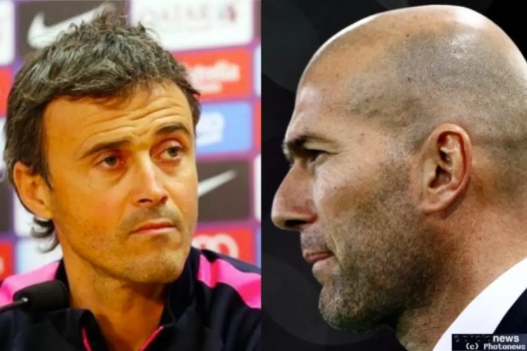 Enrique vs. Zidane: in 2003 vochten (letterlijk) de heren het nog uit op het veld