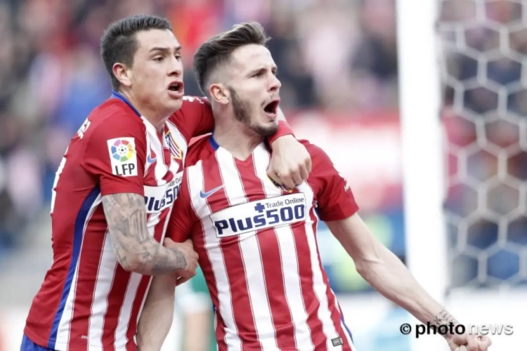 Atlético Madrid, mét Carrasco in de spits, had de handen vol 