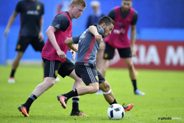 Hazard en De Bruyne liggen in de lappenmand: "Ze hebben rust nodig om Ierland te halen"