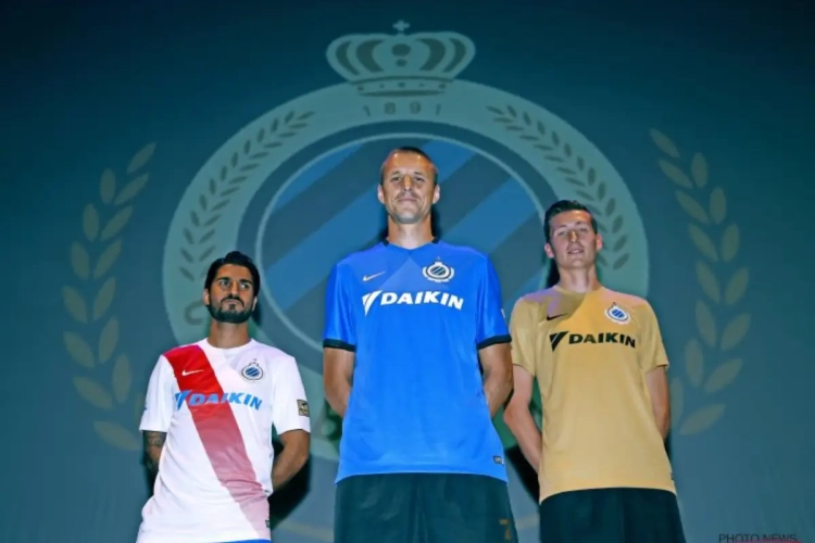 Het nieuwe shirt van Club Brugge is vette knipoog naar succesperiode blauw(-zwart)