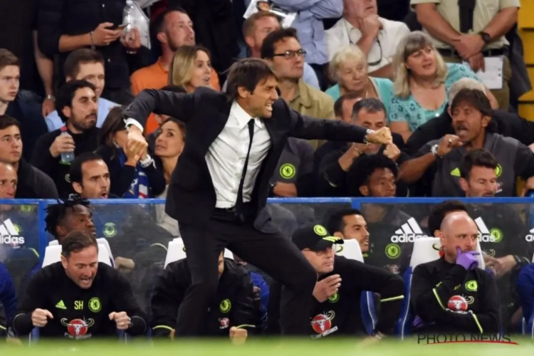 VIDEO: Waanzinnige beelden: Premier League maakte kennis met passie van Conte