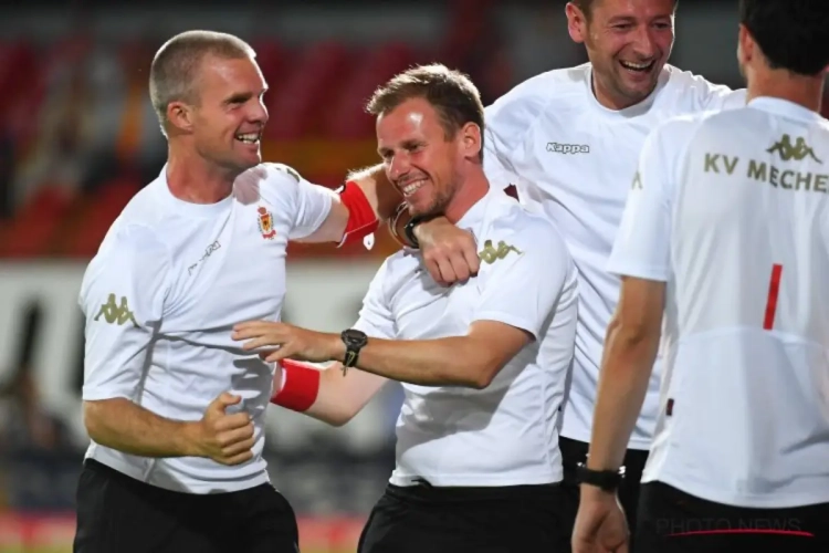 T1 ad interim triomfeerde met KV Mechelen in afwachting van Ferrera: "3 op 3 is een mooi gemiddelde"