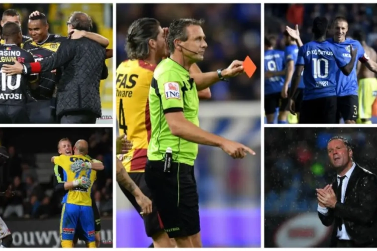 Bij de toppers en floppers: Club Brugge, Westerlo, Waasland-Beveren, Wouters, Boucaut, ...