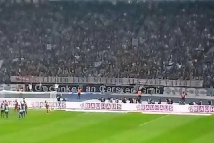 Homofoob spandoek Hertha-fans zorgt voor commotie
