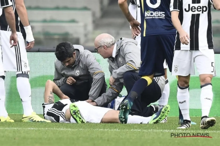 Juventus en Squadra zien na Chiellini nog een sterkhouder uitvallen