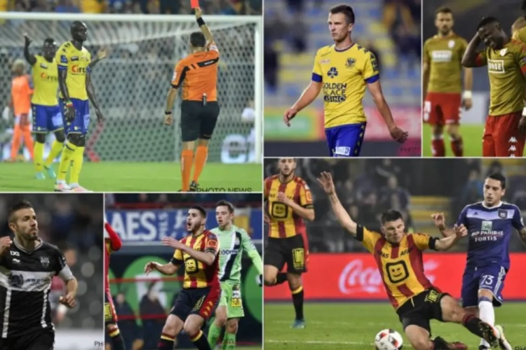 Dit zijn de 'vuilste' spelers uit de Jupiler Pro League