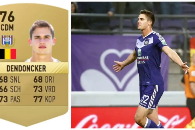 Leander Dendoncker over zijn virtuele zelf: "Ik speel nooit met Anderlecht, maar ben wel de beste van de club"