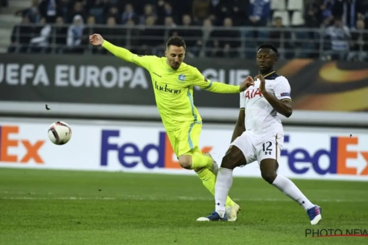 FOTO: Blessure Gentse sterkhouder ziet er niet goed uit