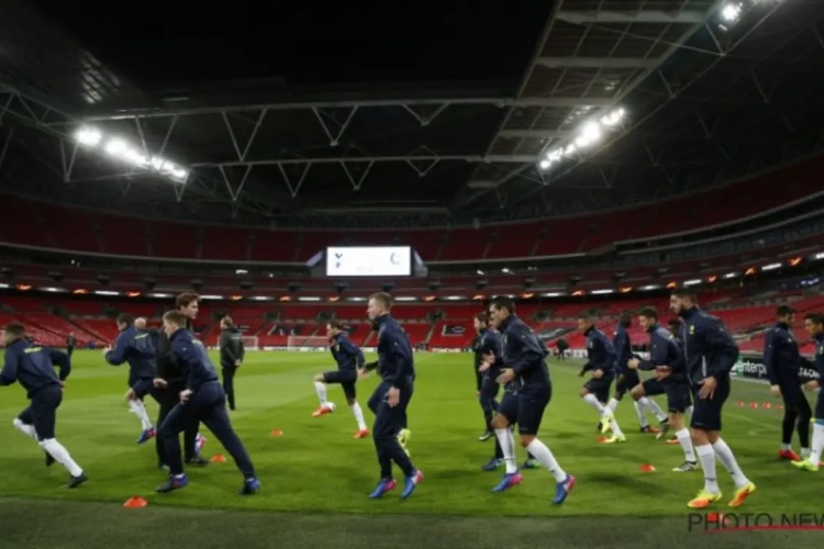 VIDEO: Bekijk de afsluitende training van Gent op Wembley voor de clash met Tottenham