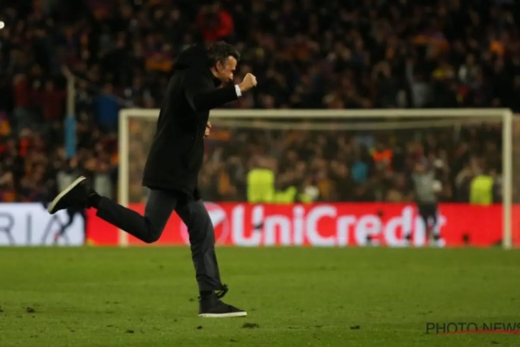 Nee? Luis Enrique heeft zich geblesseerd tijdens viering onwaarschijnlijke comeback