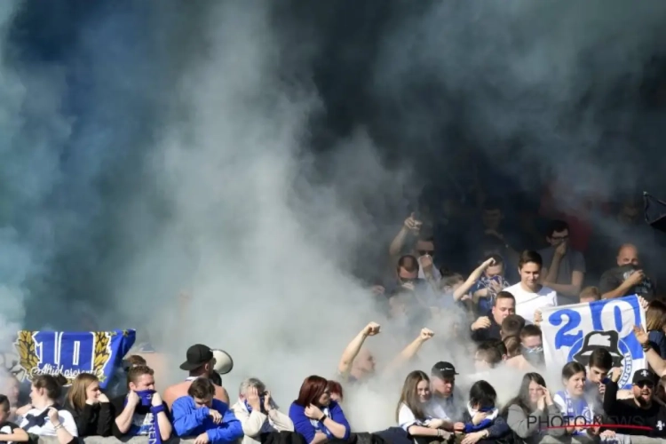 FOTO'S: Rookbommen en vuurwerk Genk-fans zorgen opnieuw voor slachtoffers met brandwonden, supportersvereniging grijpt in
