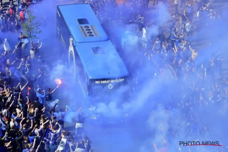 Brugse supporters brengen serieuze schade toe aan... eigen spelersbus