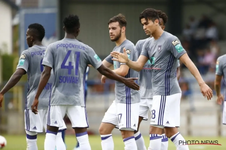 Weer hoog bezoek op training Anderlecht en die zien hoopvolle terugkeer