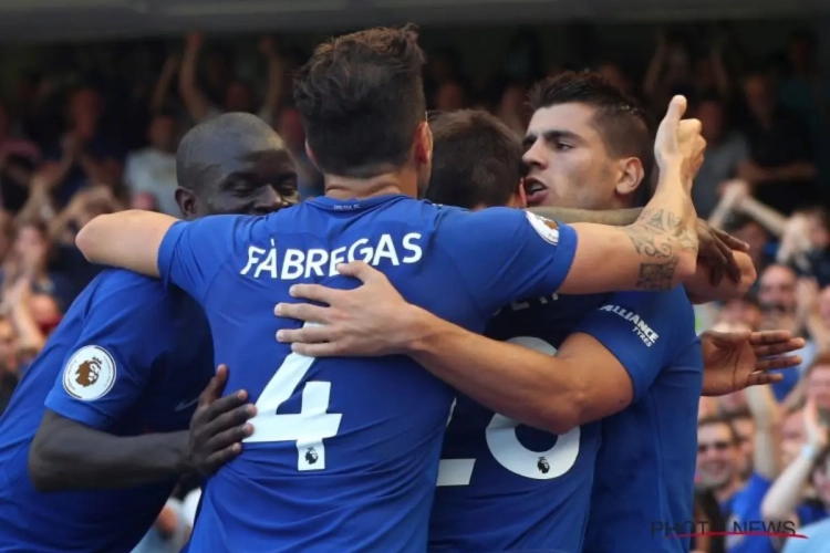 Landskampioen Chelsea triomfeert voor het eerst op Stamford Bridge, clean sheet voor Courtois