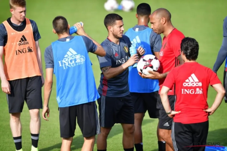 Hazard is blij om na het labeur bij Chelsea weer Rode Duivel te zijn: "Voor de groep, het matchritme én de trainingen met bal"