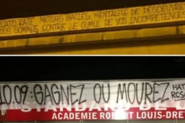 Spanning stijgt in Luik: crisisoverleg tussen bestuur, fans én spelers na scherpe spandoeken als '10/9: win of sterf'