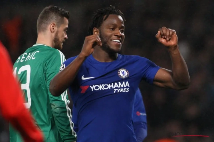 Klap voor Chelsea, maar... Batshuayi is minstens een maand lang eerste spits bij Chelsea