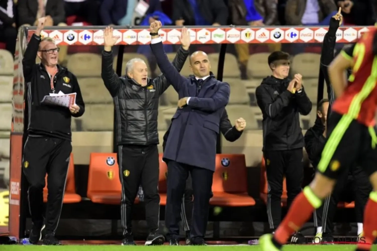 Roberto Martinez genoot na de match: "Aan onze fans laten zien dat we aan elk detail denken"