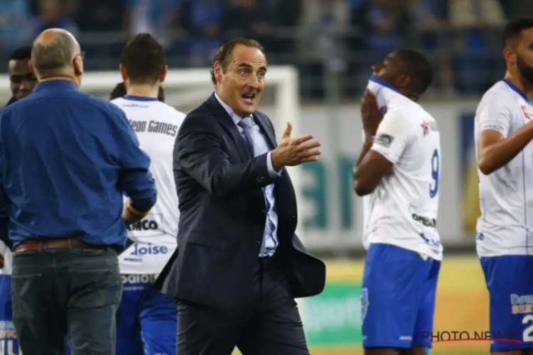 Hein stelde zich vragen over de conditie van sommigen bij Anderlecht, maar Vanderhaeghe doet hetzelfde bij Gent