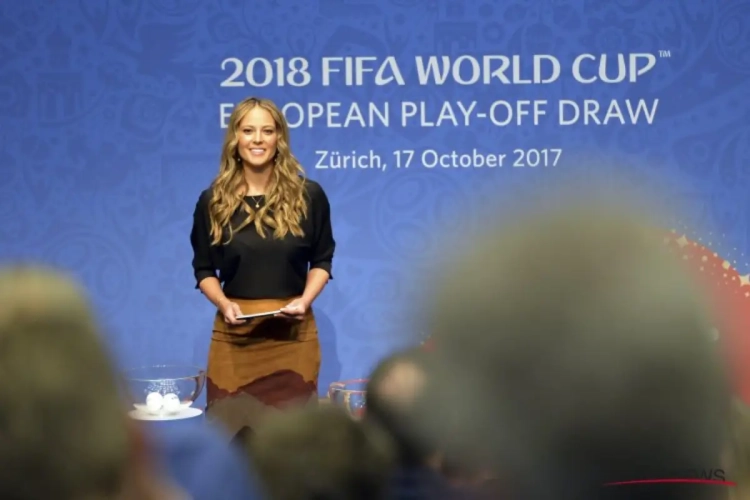 Op dit uur mag het wat meer zijn: journaliste was hét echte hoogtepunt van WK-loting (en deelt veel op Instagram)