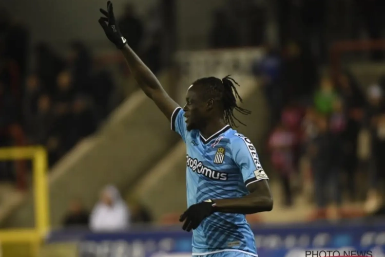 Mamadou Fall greep zijn kans tegen Moeskroen: "Tonen dat ik een plaats in het elftal verdien"