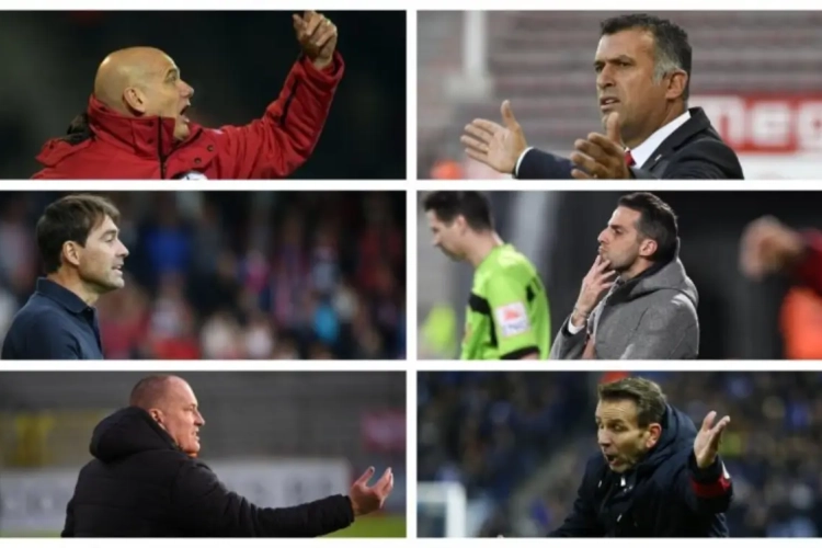 Het trainerskerkhof van 1A en 1B ligt nog wat voller: 17 (!) coachwissels na een half seizoen