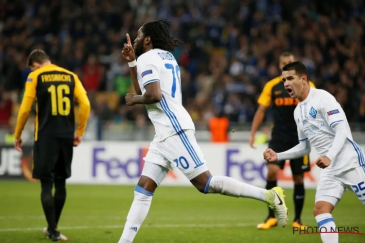 AA Gent-aanvaller Yaremchuk is diep onder de indruk van Mbokani: "Hij is de grootste spits met wie ik al samenspeelde"