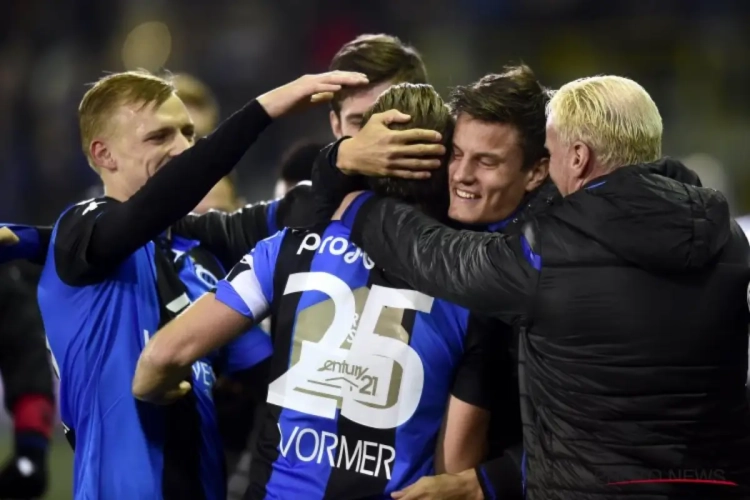 De oude en de nieuwe bondscoach van de Rode Duivels? Twee opmerkelijke gasten woonden donderdagavond de partij tussen Club en KVO bij