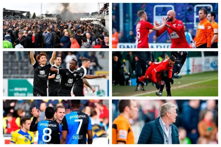 Genie van Standard, held van Eupen, blauw-zwart, kreupele verdedigers Moeskroen, Lokeren en Antwerp