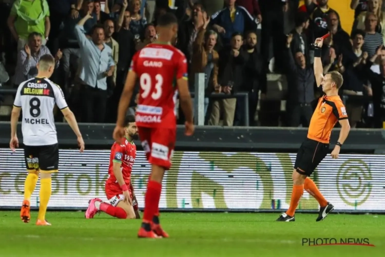 KV Oostende kent de straf voor donkerrode tackle van flankverdediger Rezaeian