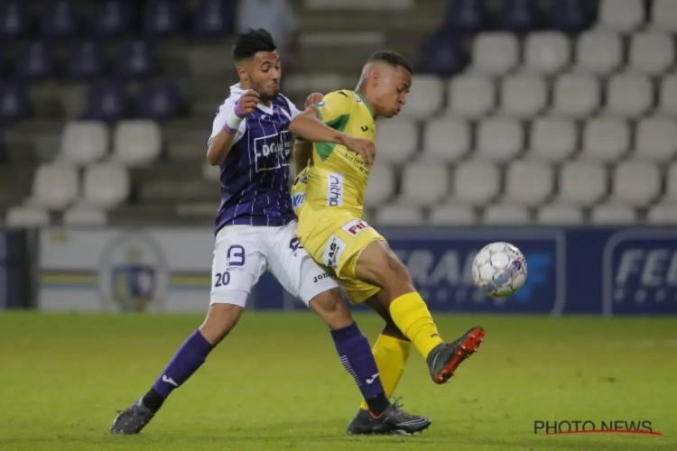 Bitter jonge Logan Ndenbe (18) debuteerde bij KVO met 90 minuten tegen Beerschot Wilrijk: "Ik moet dubbel zo hard werken om me in de ploeg te knokken"