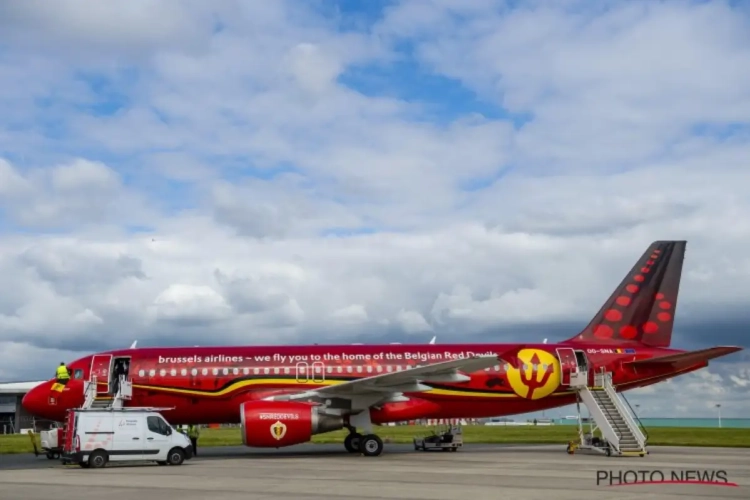 Vliegtuig staat klaar om Rode Duivels naar huis te brengen