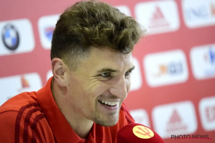 Meunier lacht met Lloris: "Ik hoop dat het Belgisch bier was, dan is het vergeven"