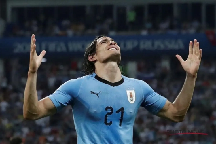 Edinson Cavani lijkt onderweg naar Spanje