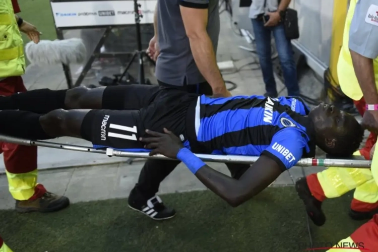 Onfortuinlijke Krépin Diatta weer op training, maar niet meteen in actie bij Club Brugge