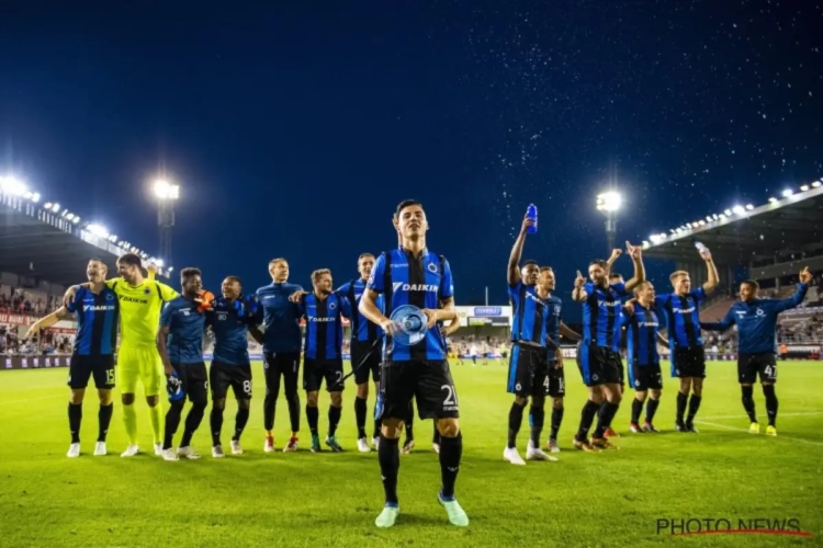 Straf lijstje scouts zag hoe landskampioen Club Brugge 6 op 6 pakte, en ook dat Wesley snel met rood van het veld moest