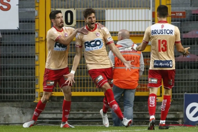 KV Kortrijk heeft eerste driepunter beet, Charleroi-fans pikken de verkoop van Rezaei aan Club Brugge niet en laten van zich horen