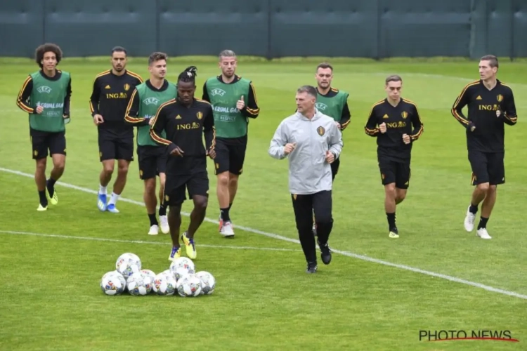 Meeste Rode Duivels doen het rustig aan: deze acht verschenen wel op het oefenveld