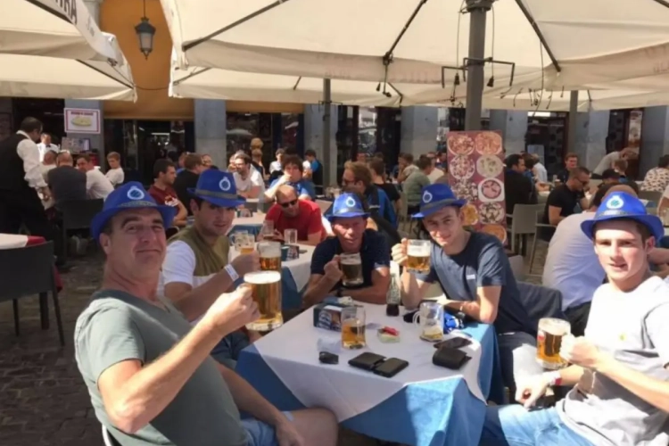 ? Club Brugge-fans in Madrid kijken vol vertrouwen vooruit: "Vechten voor élke morzel grond"