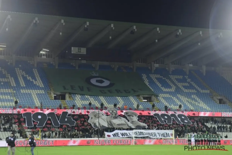 ? Schitterende 'Last Post' voor de aftrap van Cercle Brugge - Waasland-Beveren