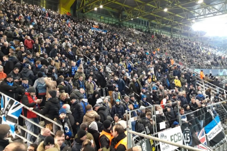 Fans Club Brugge lyrisch na stunt: "Gelbe Wand? Bestond niet, we leken thuis te spelen"