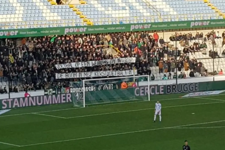 Fans Cercle Brugge hebben duidelijke boodschap voor Pro League: "De boom in met kerstvoetbal!"