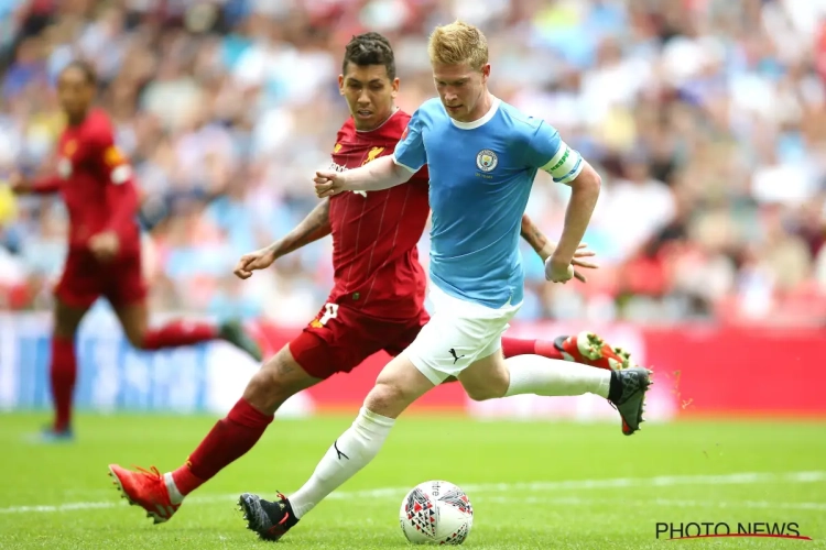 De Bruyne viert in de Community Shield tegen Origi na strafschoppen