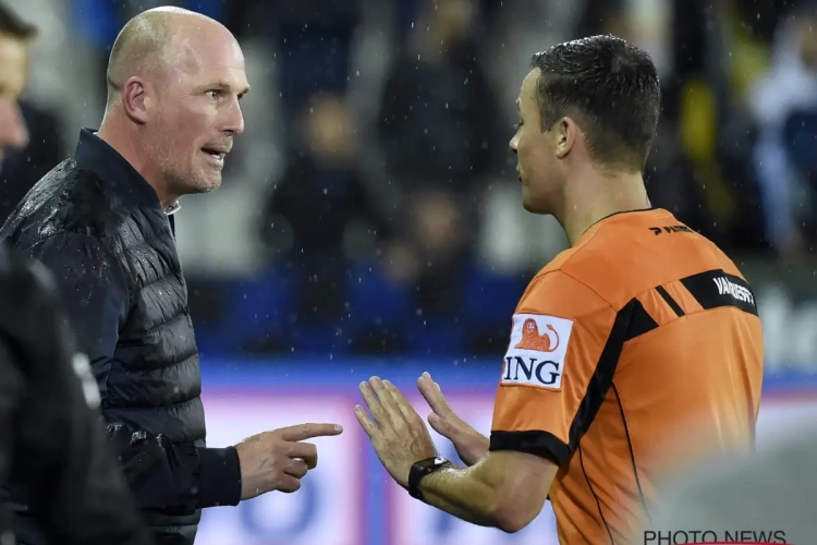 Philippe Clement heeft schorsingsvoorstel aan zijn broek na "frustrerende" match tegen Eupen