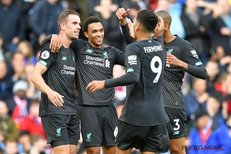 Liverpool sloopt nu ook Burnley en kan nog steeds een perfect rapport voorleggen