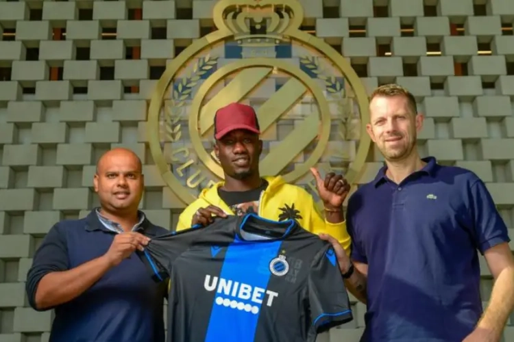 Diagne maandag op training, deal met Brugge was heel snel beklonken